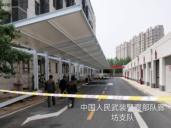 膜结构车棚