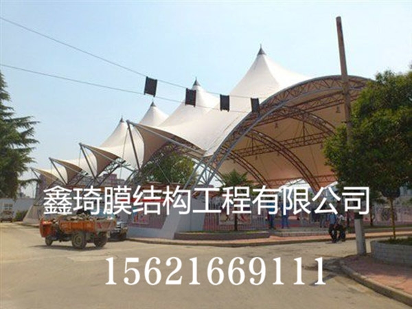 膜结构加油站