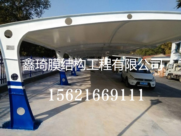 膜结构车棚膜面褶皱要如何解决